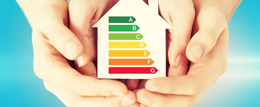 concept of energy efficient home